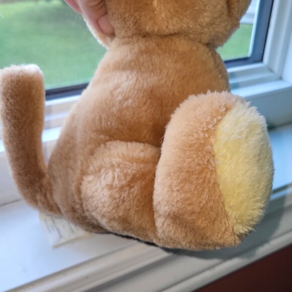 Vintage Dakin Anne Klocko Design 1984 9" Tan/Brown Plush "Cupcake" Cat - Picture 6 of 10